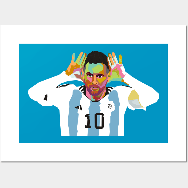 messi Wall Art by rifaisetyo